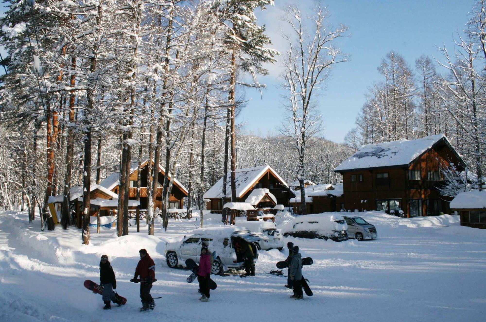 Log Cottage Epoch Hakuba Eksteriør bilde