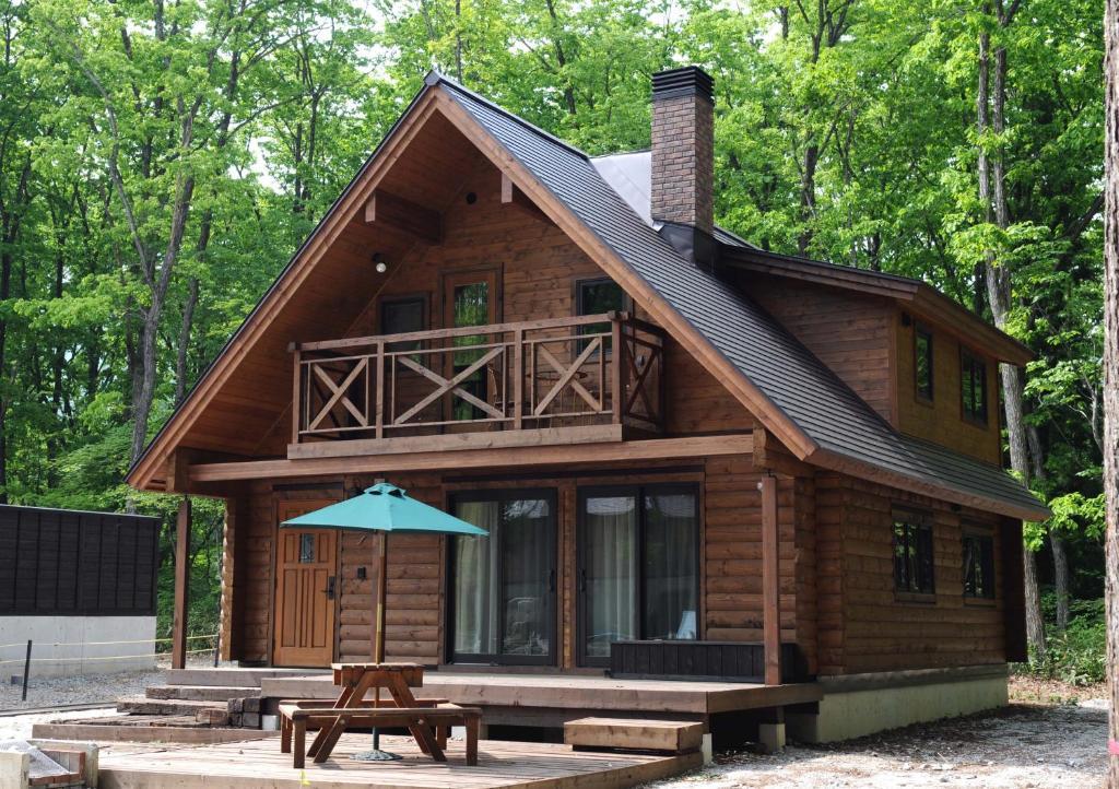 Log Cottage Epoch Hakuba Eksteriør bilde